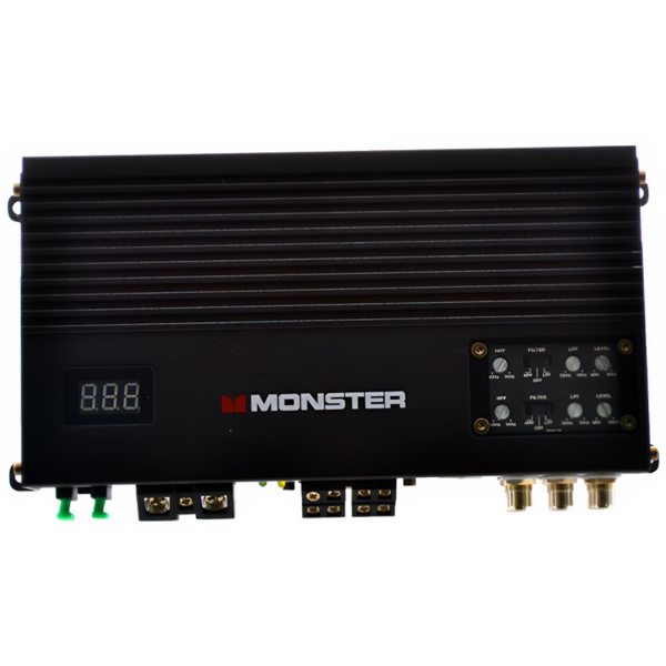 Amplificador 4x100W RMS@4 Ohms Voltmeter - AAC100.4 - Imagen 3