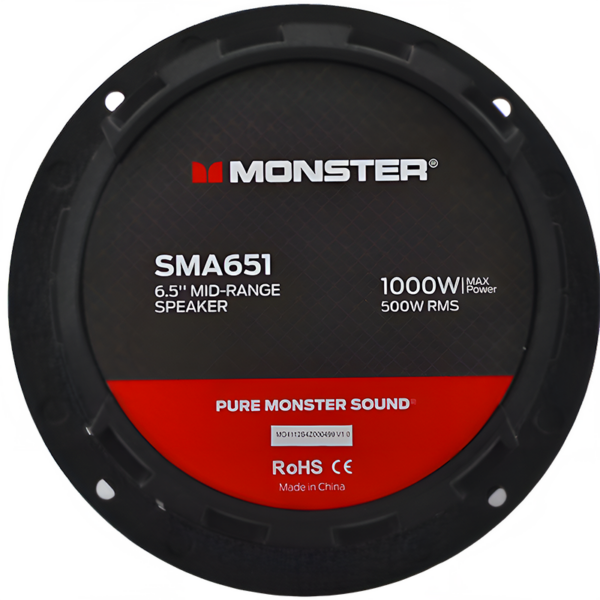 Medio rango 6.5"500/1000W @8 Ohms PZ - SMA651 - Imagen 6