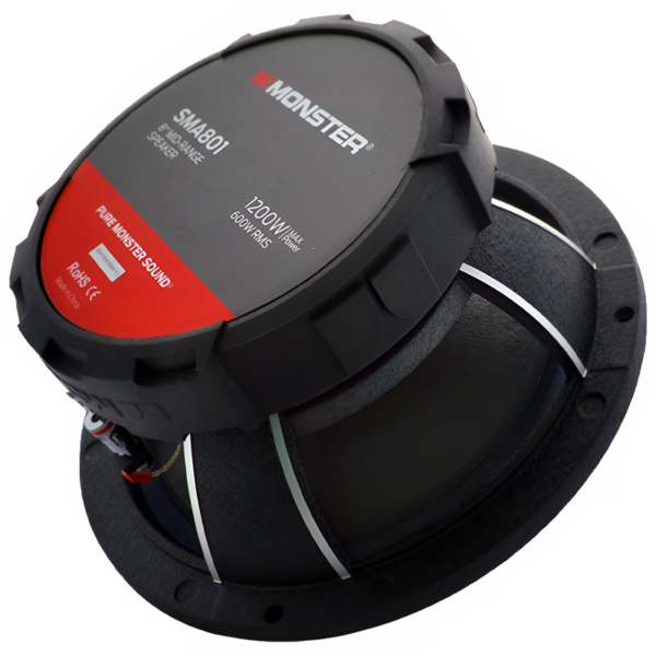 Medio rango 8" 600/1200W @8 Ohms PZ - SMA801 - Imagen 5