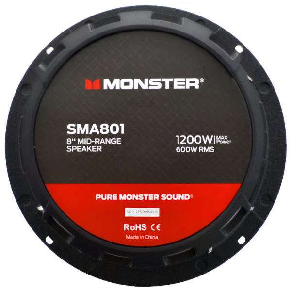 Medio rango 8" 600/1200W @8 Ohms PZ - SMA801 - Imagen 6