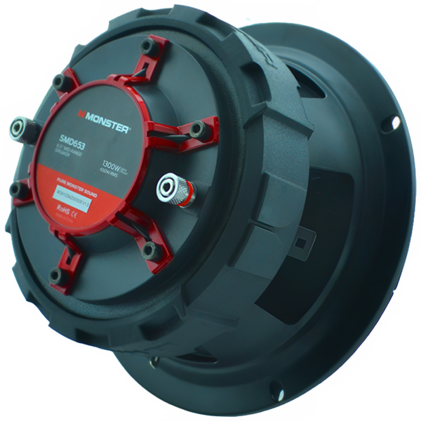 Medio c/driver 6.5" 650/1300W@8 Ohms PZ - SMD653 - Imagen 6