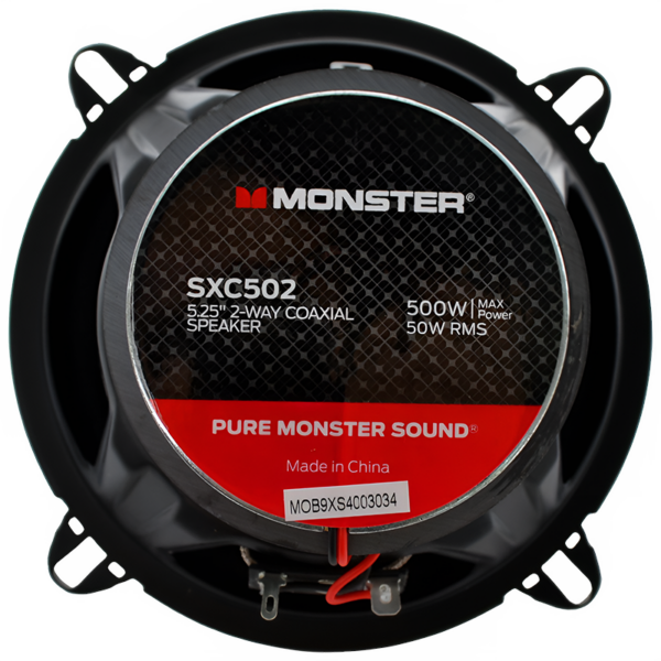 Bocina coaxial 5.25" 2 vías 50/500W MAX - SXC502 - Imagen 5