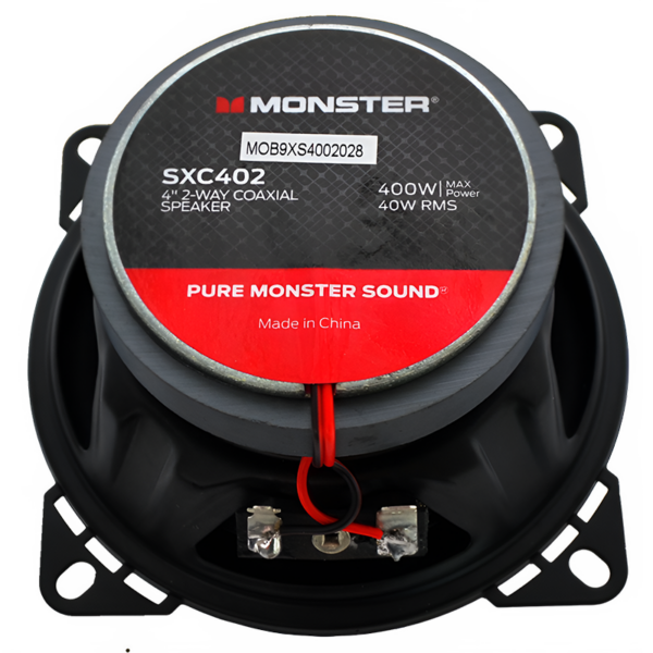 Bocina coaxial 4" 2 vías 40/400W MAX - SXC402 - Imagen 5