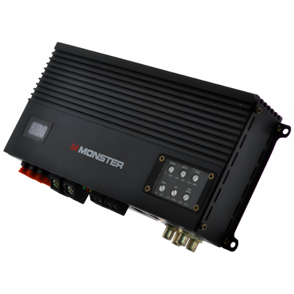 Amplificador 1x1000W RMS@1 Ohm Voltmeter - AAC1000.1