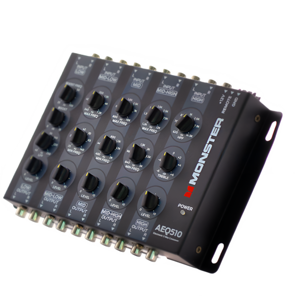 Crossover electrónico 5vías+ Line Driver - AEQ510