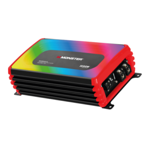 1 CH Class D Mono Block Amplifier with Ambient Light - MTR-RGS1600.1D